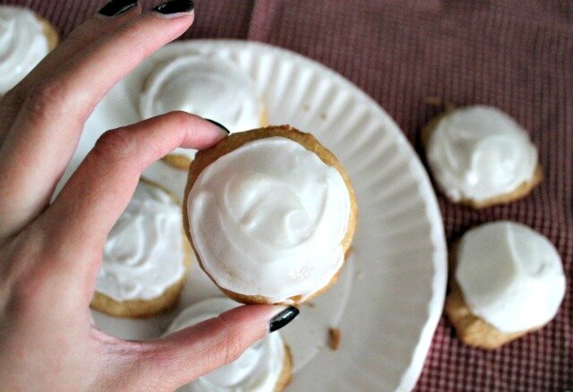 frosted sugar cookies